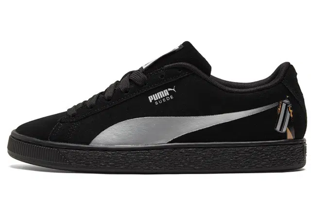 PUMA Suede Spraycan Black White