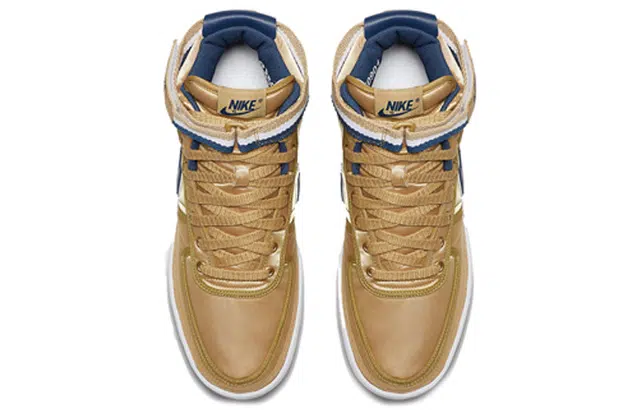 Nike Air Vandal High Supreme Gold Navy