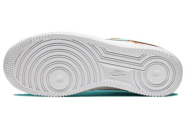 Nike Air Force 1 White Aqua Clay