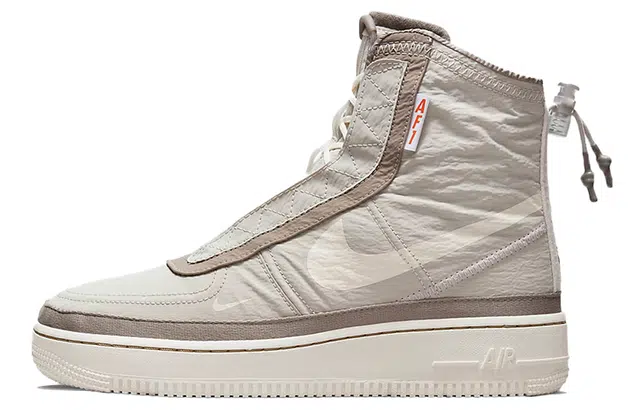 Nike Air Force 1 Shell High Top Beige Brown