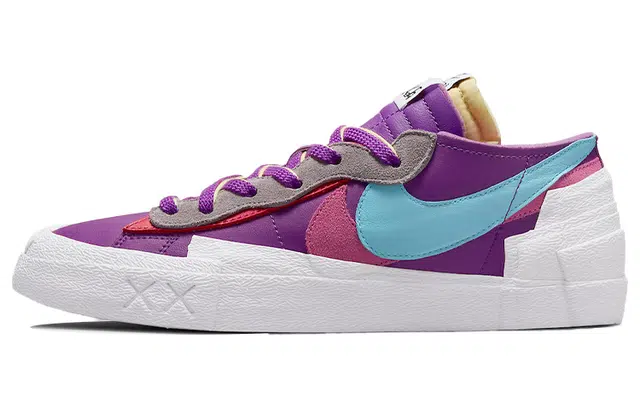 KAWS x Sacai x Nike Blazer Low Purple Dusk