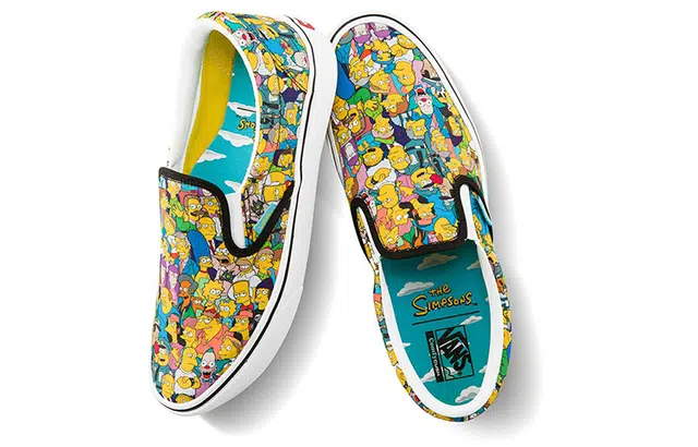 The Simpsons x Vans slip-on Pro