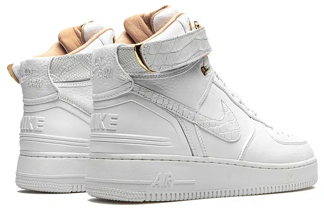 Nike Air Force 1 High White Gold