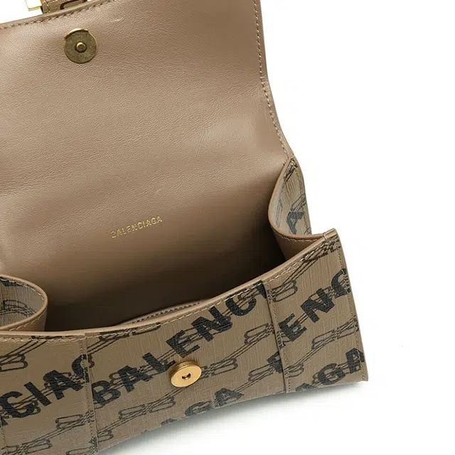 Balenciaga Hourglass Brown/Black