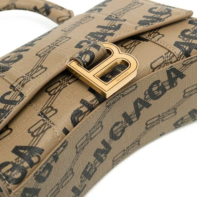 Balenciaga Hourglass Brown/Black