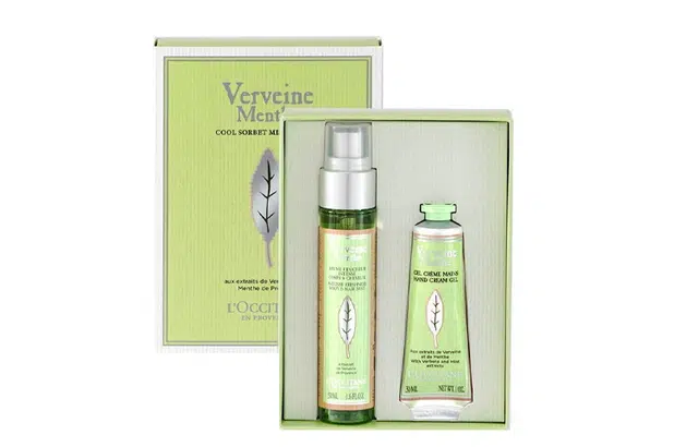 欧舒丹 薄荷马鞭草限量身体护理套装 滋润