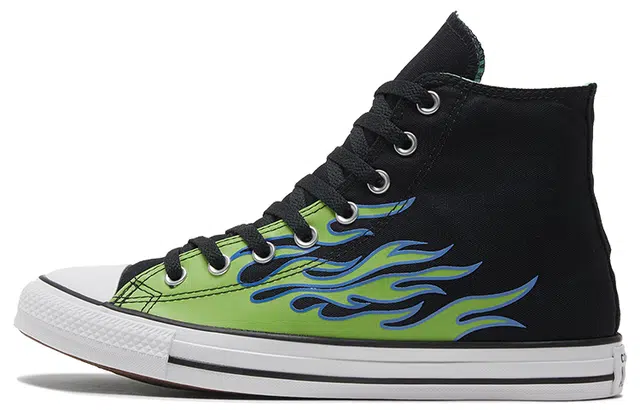 Converse Chuck Taylor All Star High Top Black Blue Green