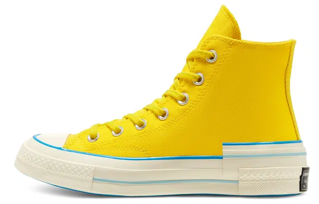 Converse 1970s Chuck Taylor High Top Blue Yellow