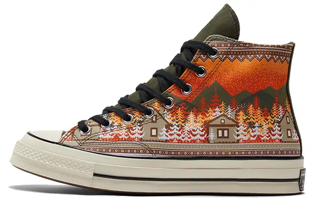 Converse Chuck Taylor All Star 1970s Christmas Print