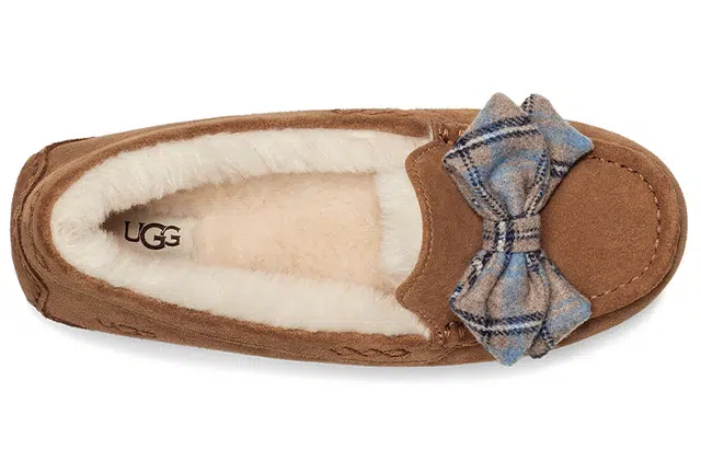 UGG ANSLEY Plaid Bow