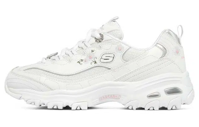 Skechers D'LITES White