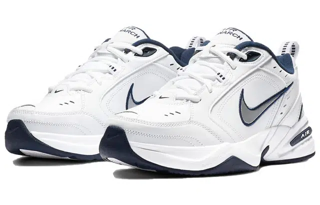 Nike Air Monarch 4 White Navy