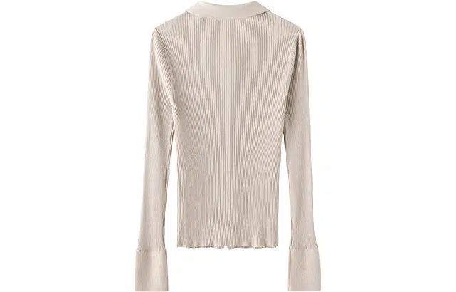 恒源祥 纯色长袖针织衫 女款