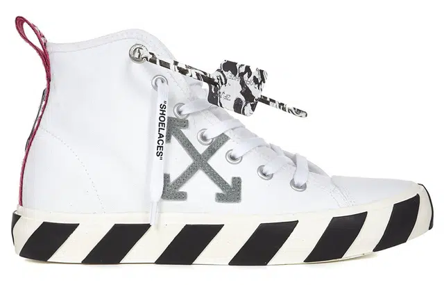 OFF-WHITE Vulcanised Mid-top