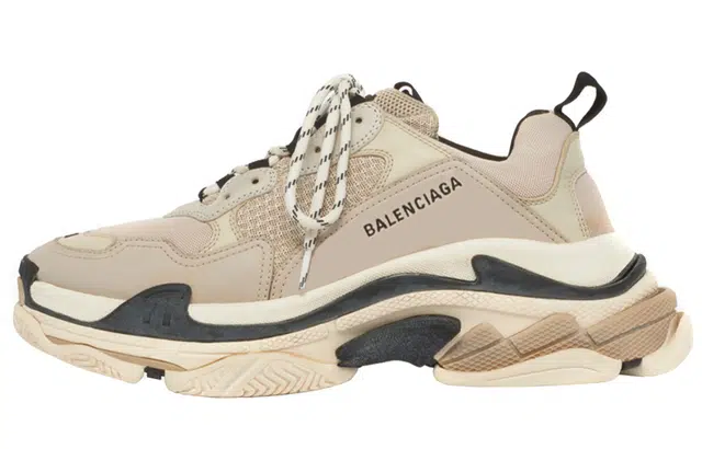 Balenciaga Triple S Beige Black