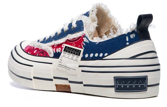 xVESSEL g.o.p. lows "redxblue paisley"