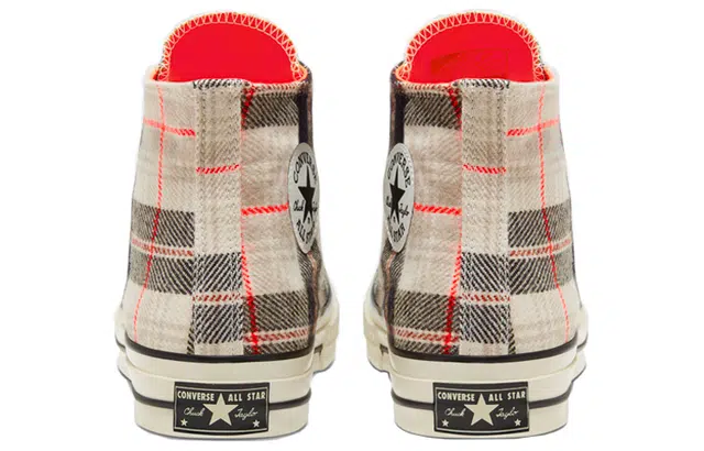 Converse All Star Plaid Chuck 1970s
