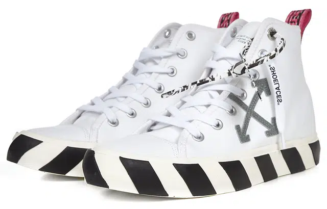 OFF-WHITE Vulcanised Mid-top