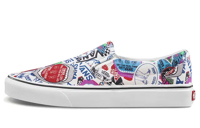 Vans Slip-On Retro Print
