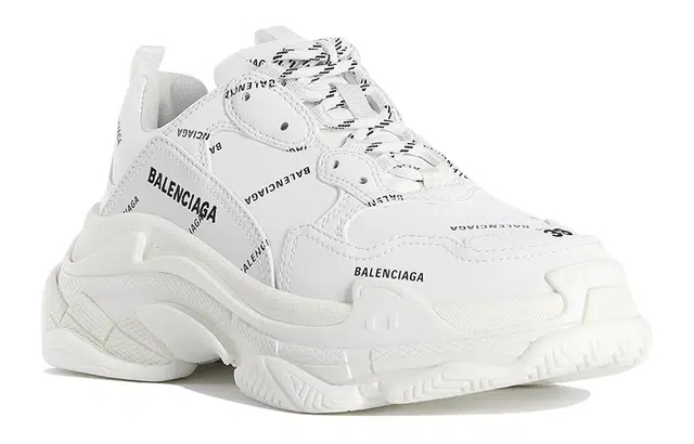 Balenciaga Triple S logo