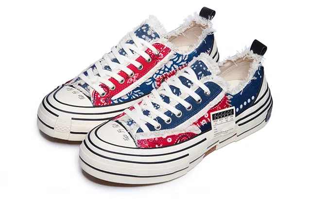 xVESSEL g.o.p. lows "redxblue paisley"