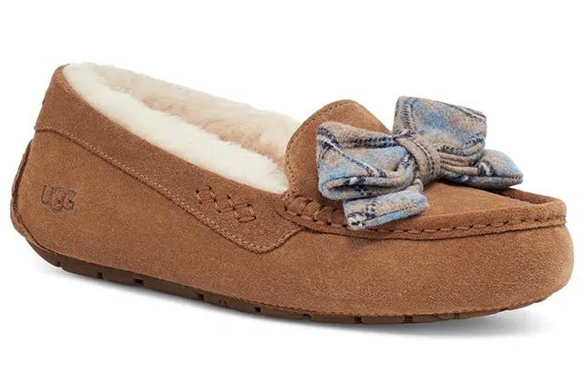 UGG ANSLEY Plaid Bow