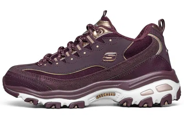 Skechers D'LITES Wine Red