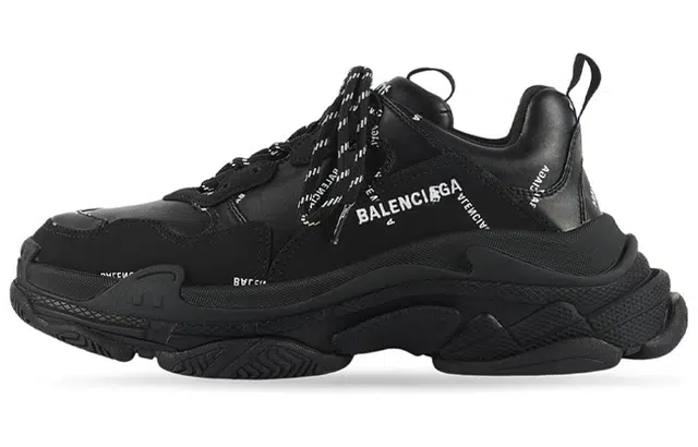 Balenciaga Triple S Black