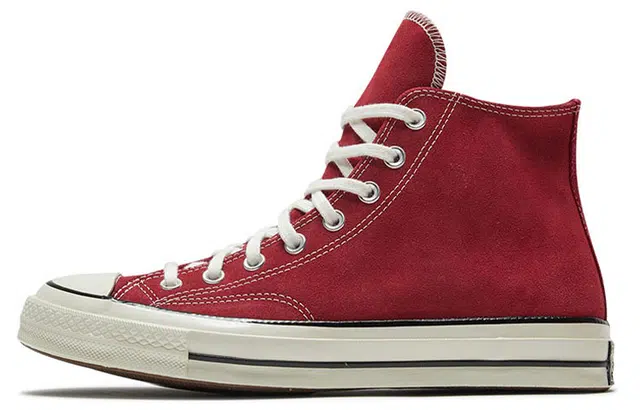 Converse 1970s Chuck High Red White