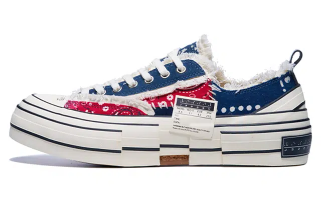 xVESSEL g.o.p. lows "redxblue paisley"