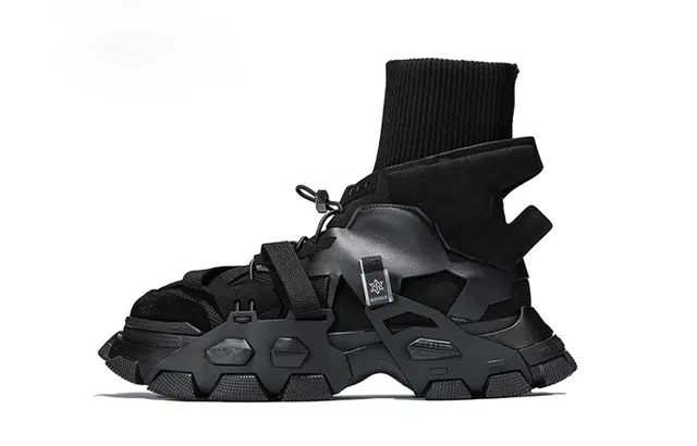 NORVINCY Sock Sneakers Black