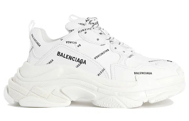 Balenciaga Triple S logo