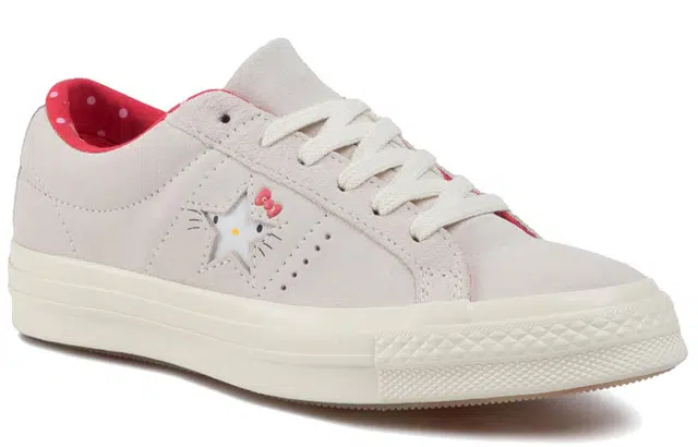 Converse one star Ox Hello Kitty Grey