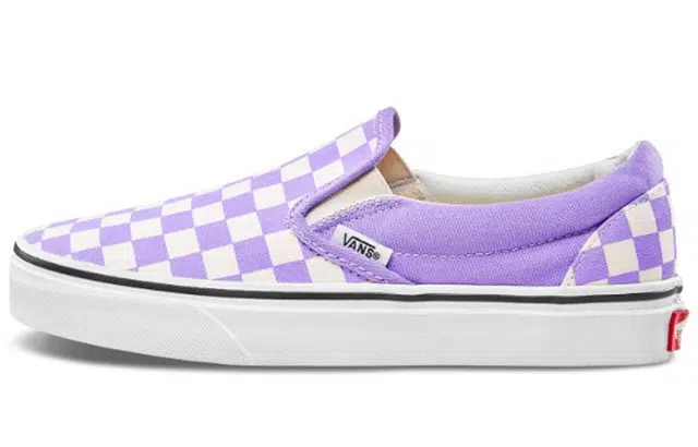 Vans Classic Slip-On White Purple