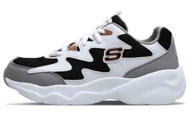 Skechers D'LITES Airy Black White