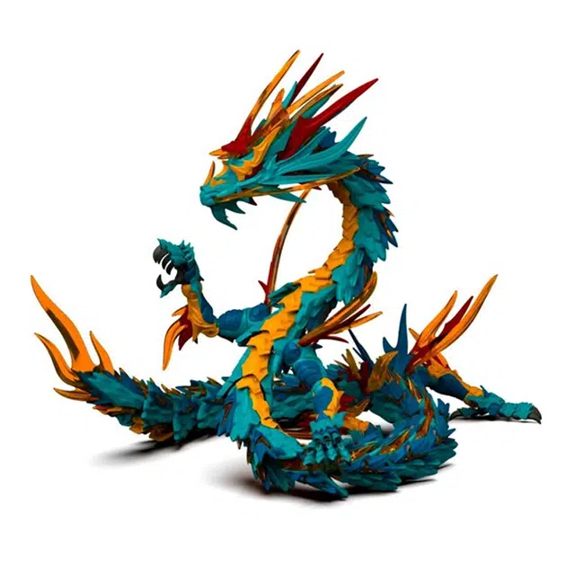 Shenxing Technology Qinglong Black White苍龙 Model