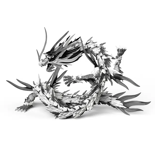 Shenxing Technology Qinglong Black White苍龙 Model