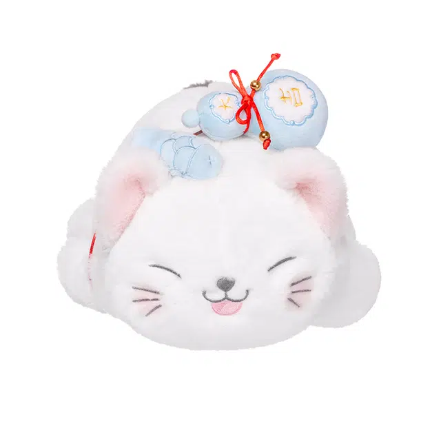 宫廷宝贝 故宫文创 御猫纳福 小猫咪 玩偶 毛绒公仔