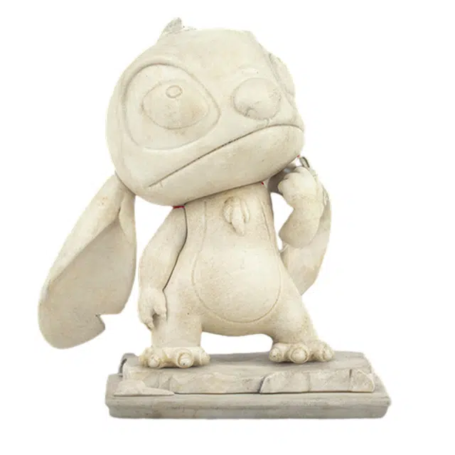 野兽王国 世界名作系列 迪士尼 史迪奇 美术馆 桌面 手办 摆件玩具 盲盒类