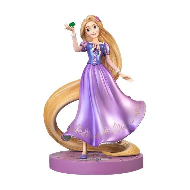 野兽王国 极匠系列 迪士尼授权 长发公主乐佩 雕像