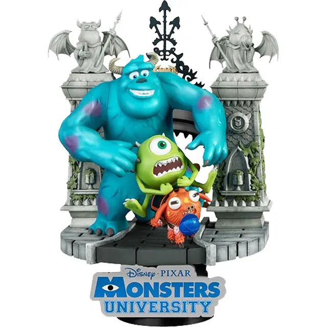 野兽王国 皮克斯 怪兽大学 毛怪与大眼仔 比例手办