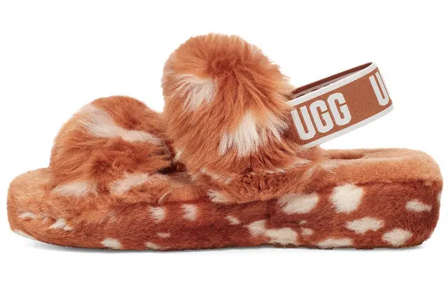 UGG Oh Yeah Spots Brown