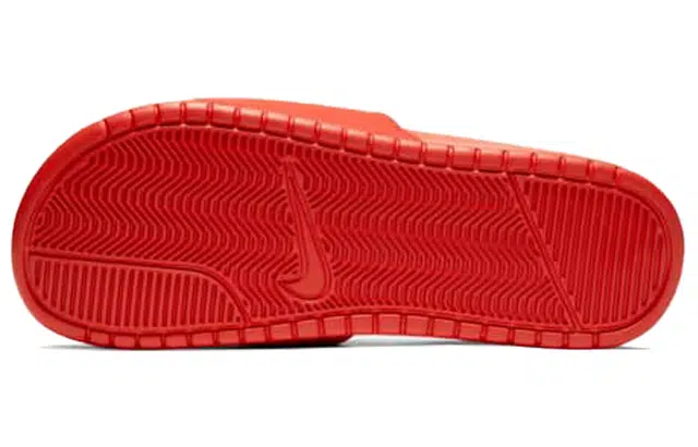 Stussy x Nike Benassi Habanero Red