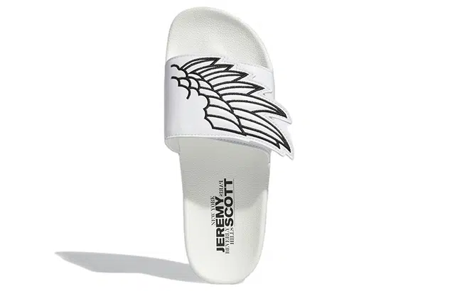 Jeremy Scott x adidas originals Monogram Adilette Wings Slides