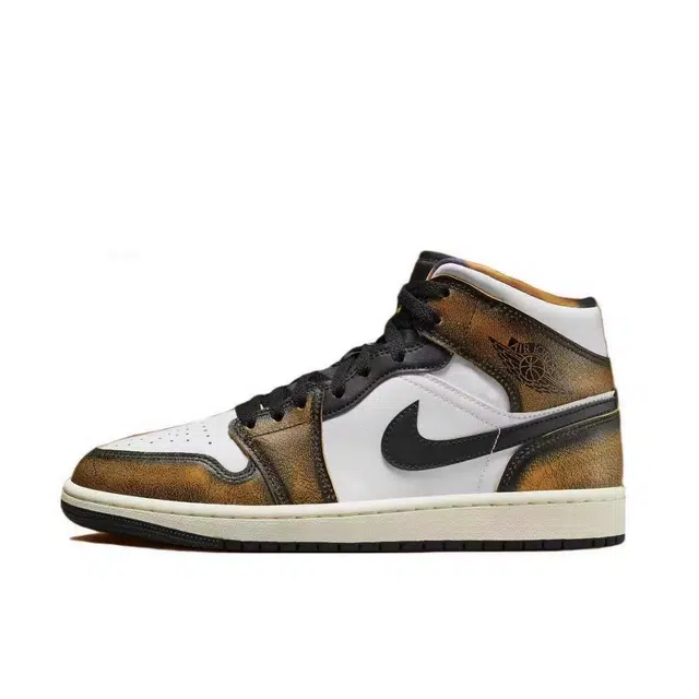 Jordan Air Jordan 1 Mid Black Brown