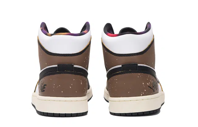 Jordan Air Jordan 1 Mid Black Brown