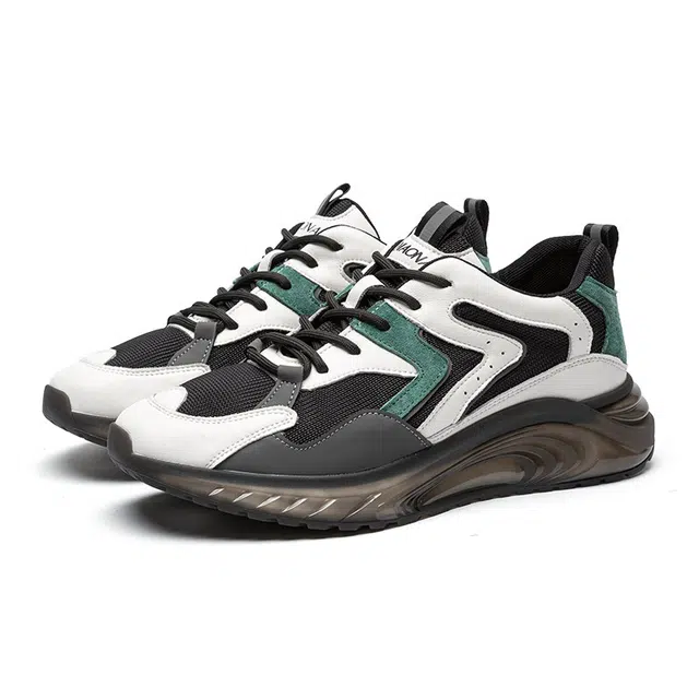 乔奈 轻便透气减震百搭厚底复古 低帮 老爹鞋 男款