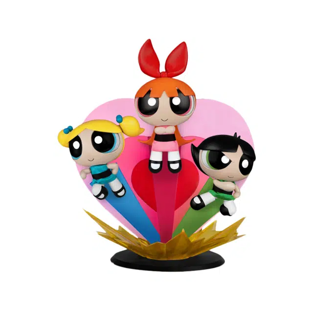 野兽王国 飞天小女警角色 华纳 可动手办 摆件 比例手办