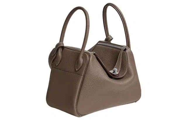 HERMES Lindy 26 Clemence 18 Etoupe