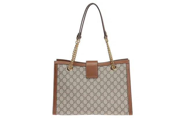 GUCCI Padlock Logo Tote